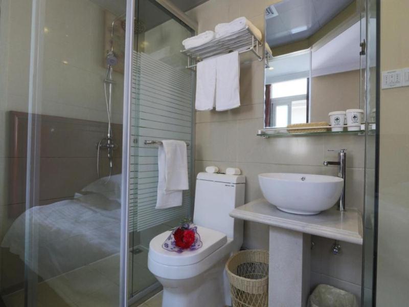 Greentree Inn Shanghai Pudong Airport Huaxia East Road Railway Station Shell Hotel Eksteriør bilde