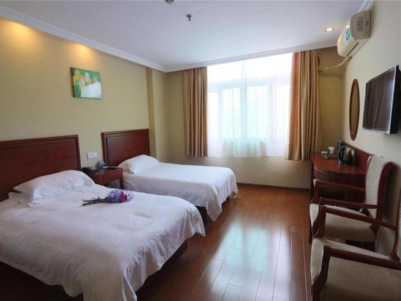 Greentree Inn Shanghai Pudong Airport Huaxia East Road Railway Station Shell Hotel Eksteriør bilde