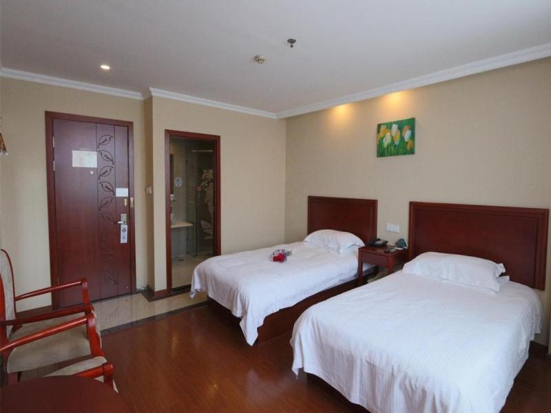 Greentree Inn Shanghai Pudong Airport Huaxia East Road Railway Station Shell Hotel Eksteriør bilde