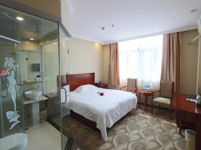 Greentree Inn Shanghai Pudong Airport Huaxia East Road Railway Station Shell Hotel Eksteriør bilde