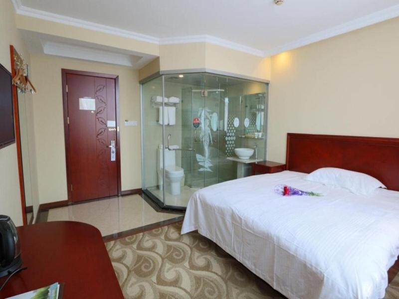 Greentree Inn Shanghai Pudong Airport Huaxia East Road Railway Station Shell Hotel Eksteriør bilde