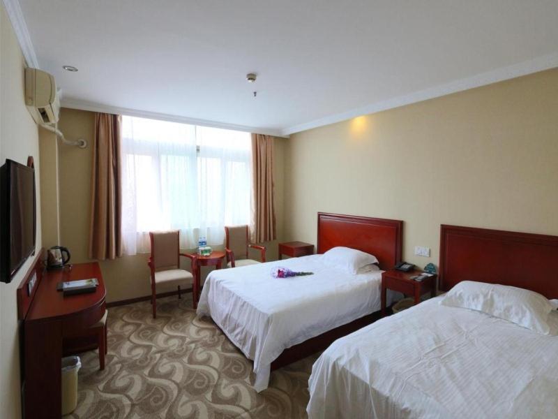 Greentree Inn Shanghai Pudong Airport Huaxia East Road Railway Station Shell Hotel Eksteriør bilde