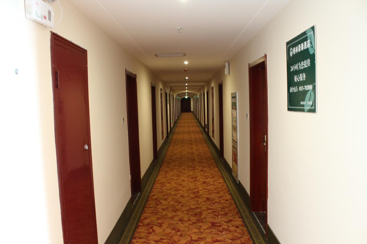 Greentree Inn Shanghai Pudong Airport Huaxia East Road Railway Station Shell Hotel Eksteriør bilde