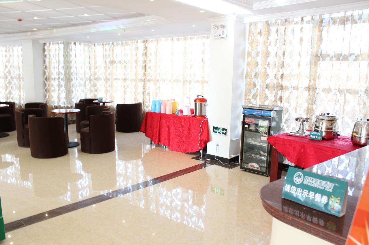 Greentree Inn Shanghai Pudong Airport Huaxia East Road Railway Station Shell Hotel Eksteriør bilde