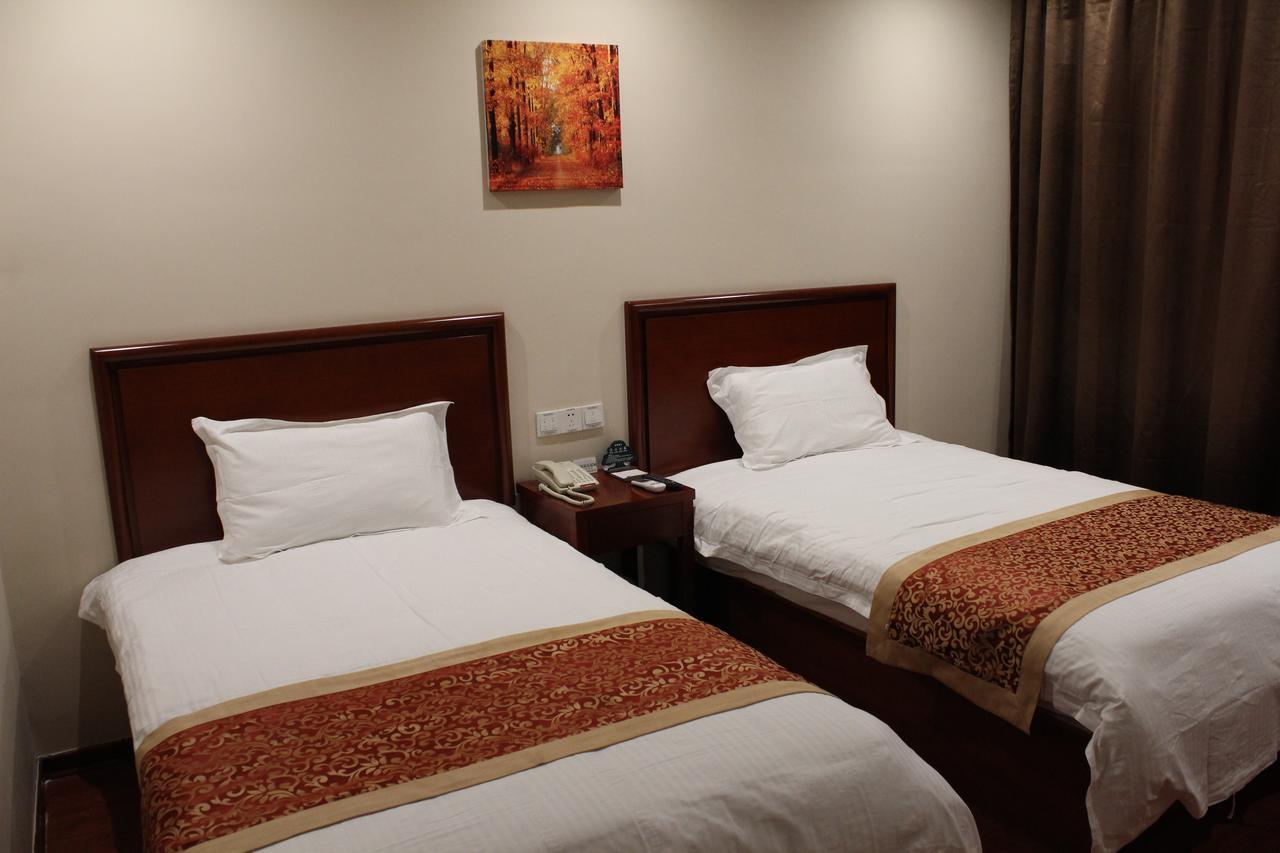 Greentree Inn Shanghai Pudong Airport Huaxia East Road Railway Station Shell Hotel Eksteriør bilde